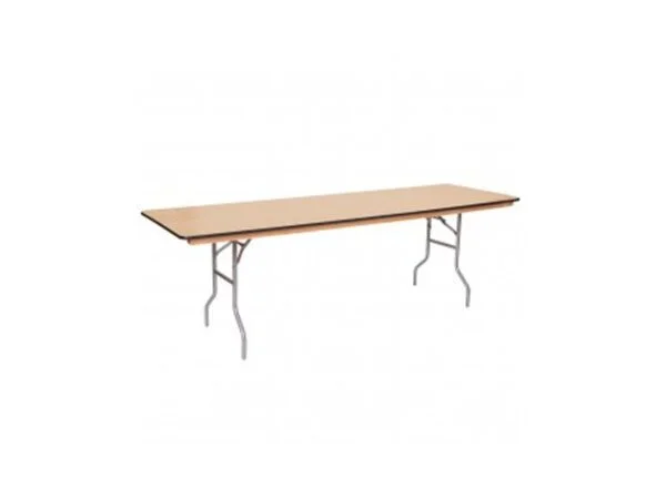 8 Ft. Rectangular Table rental image for Alexandria VA party rental planning