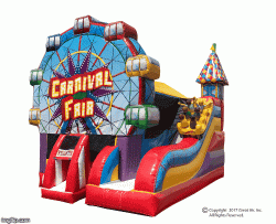 Carnival Combo - 2hp rental image for Alexandria VA party rental planning
