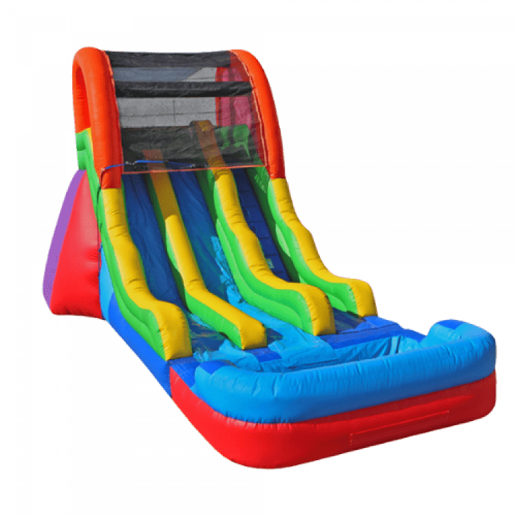 17′ Dual Lane Slide rental image for Alexandria VA party rental planning