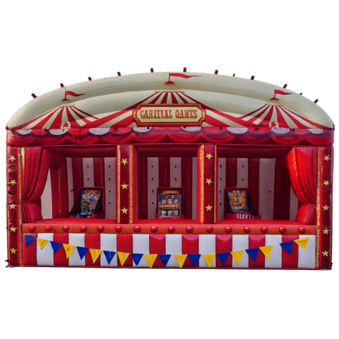 Carnival Booth Inflatable with Games rental image for Alexandria VA party rental planning