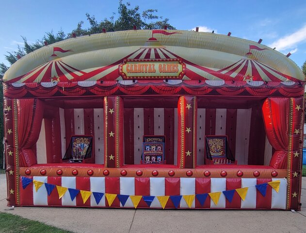 Carnival Booth with Splash/Prize Games rental image for Alexandria VA party rental planning