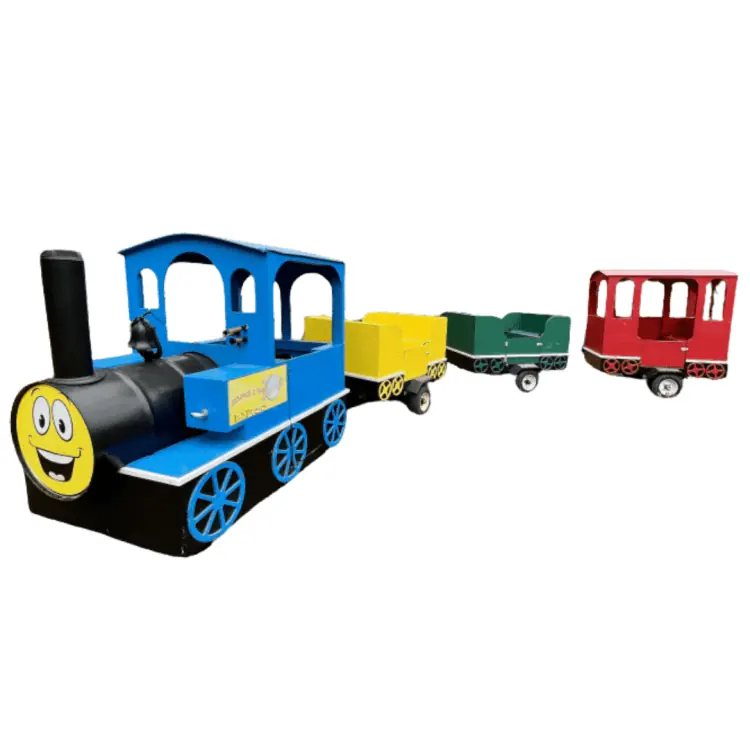 Tractor Pulled Trackless Train rental image for Alexandria VA party rental planning