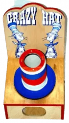 Crazy Hat Carnival Game rental image for Alexandria VA party rental planning