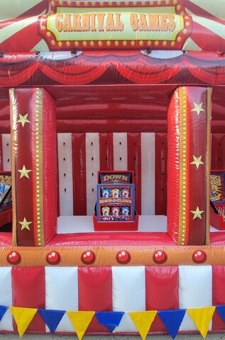 Down a Clown Game rental image for Alexandria VA party rental planning