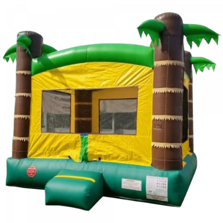 Palm Tree Tropical Bounce House (small) rental image for Alexandria VA party rental planning