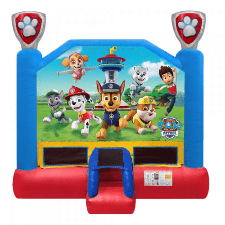 Paw Patrol Moon Bounce rental image for Alexandria VA party rental planning