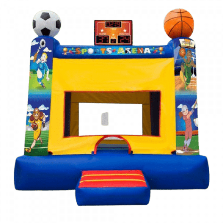Sport Arena Moon Bounce rental image for Alexandria VA party rental planning