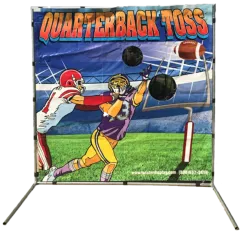 Quarterback Toss Frame Game rental image for Alexandria VA party rental planning