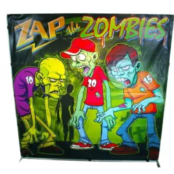 Zap the Zombies Frame Game rental image for Alexandria VA party rental planning
