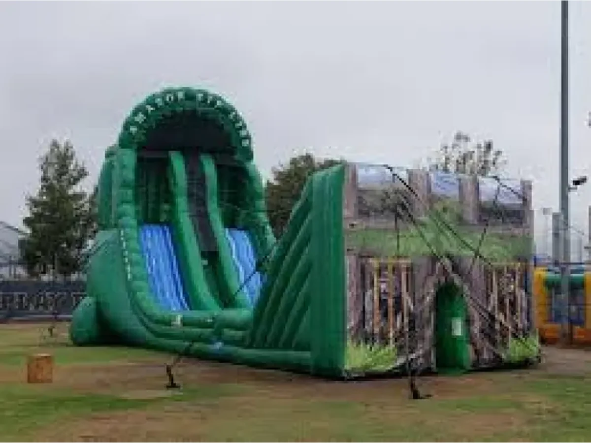 Amazon Zip Line interactive game rentals option for Macon, GA