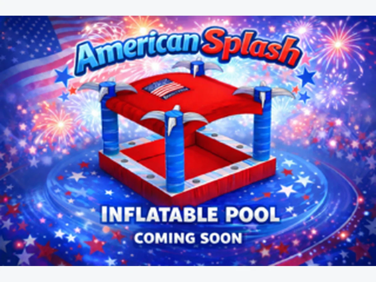 American Splash Inflatable Pool with Canopy tent rentals option for Port St. Lucie, FL