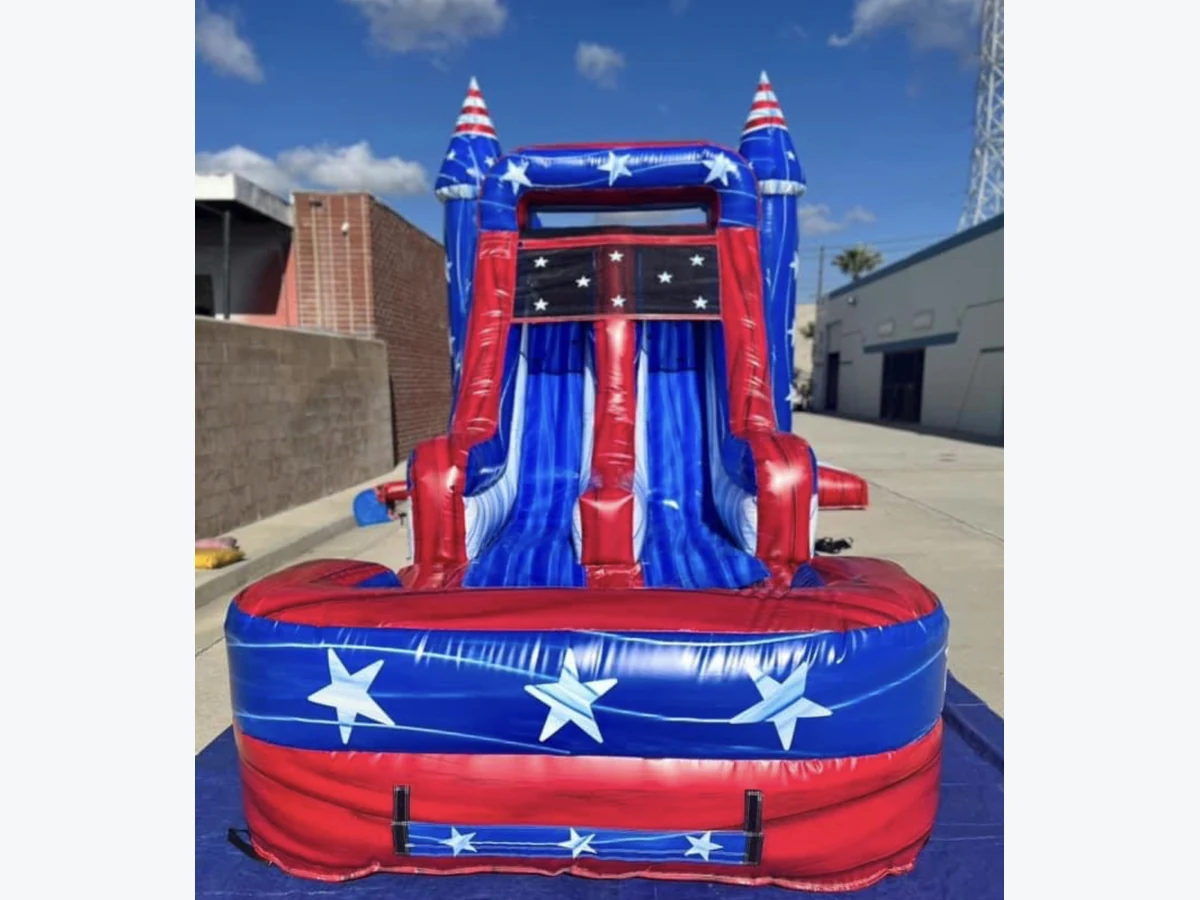 American Themed Combo bounce house rentals option for Danbury, CT