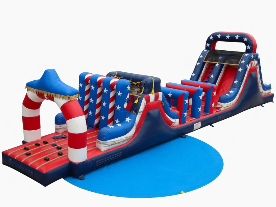 Americana Rush Obstacle Course (40ft) obstacle course rentals rental option in Hartford, CT