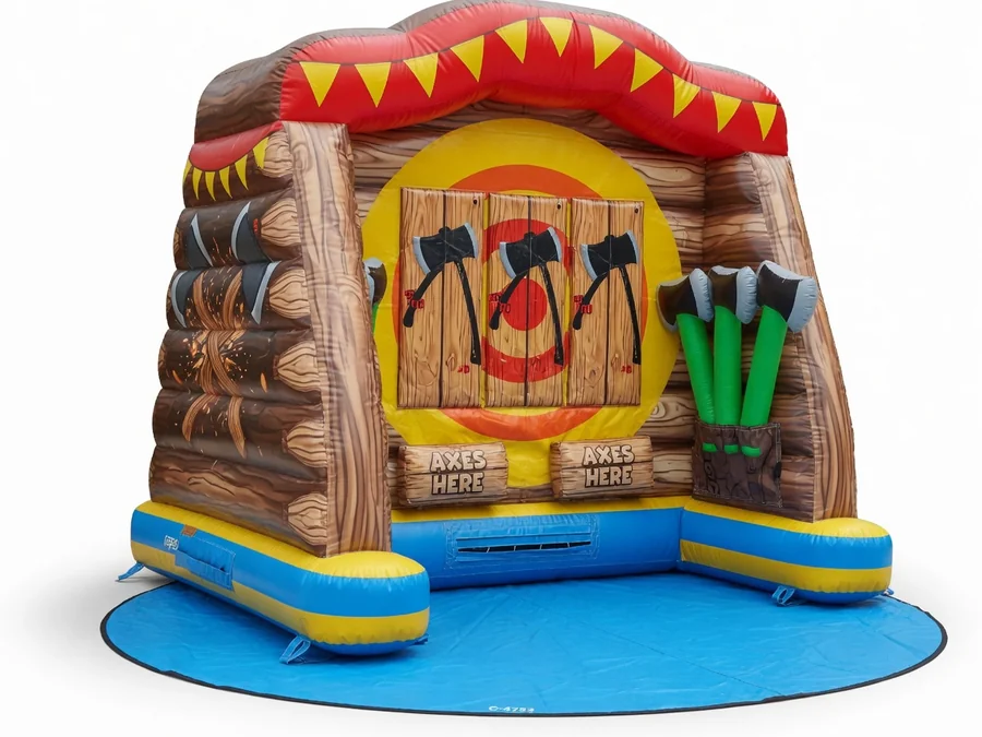 Axe Inflatable Carnival Game carnival game rentals option for Meriden, CT