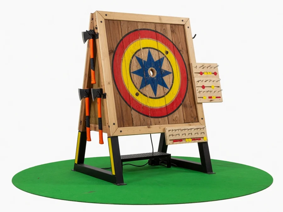Axe Throw interactive game rentals option for Derry, NH
