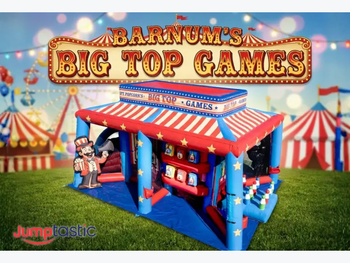 Barnum's Big Top Games carnival game rentals option for Athens, GA