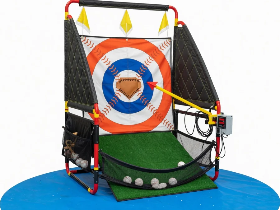Baseball Throw Sealed Frame (Inflatable Game) interactive game rentals option for Worcester, MA