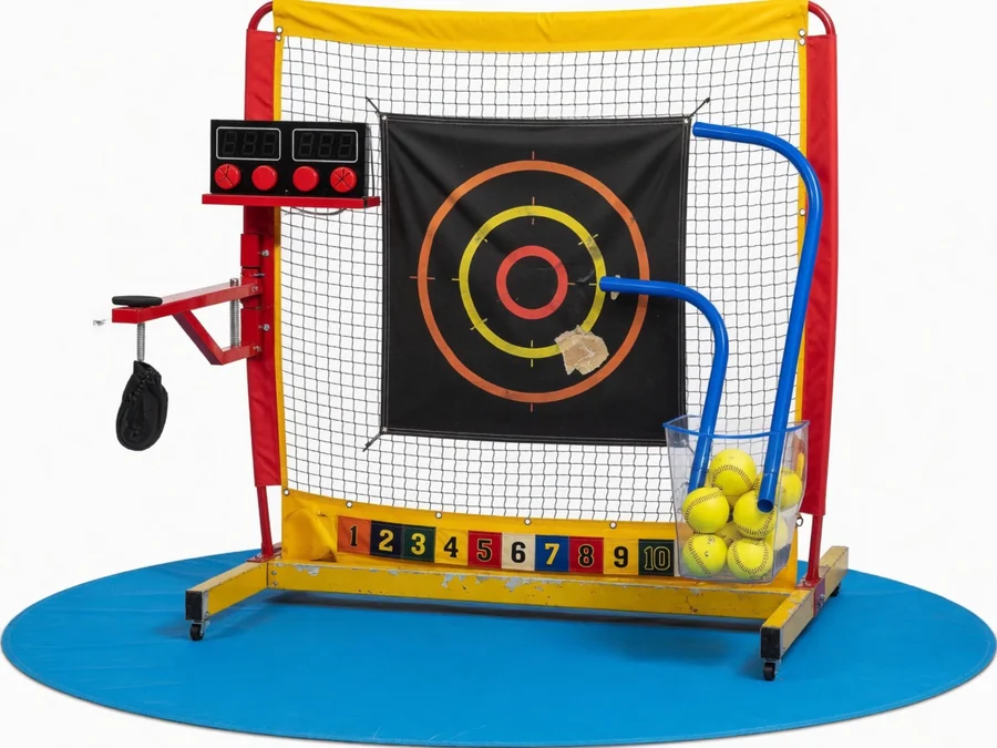 BC-08 Blue & Yellow Combo Bounce House (Dry) bounce house rentals option for Augusta, ME