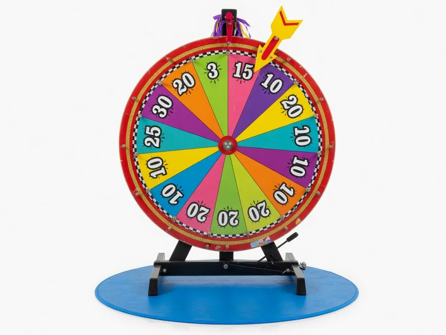 Big Wheel of Fun (Chance Style Wheel) carnival game rentals option for Keene, NH