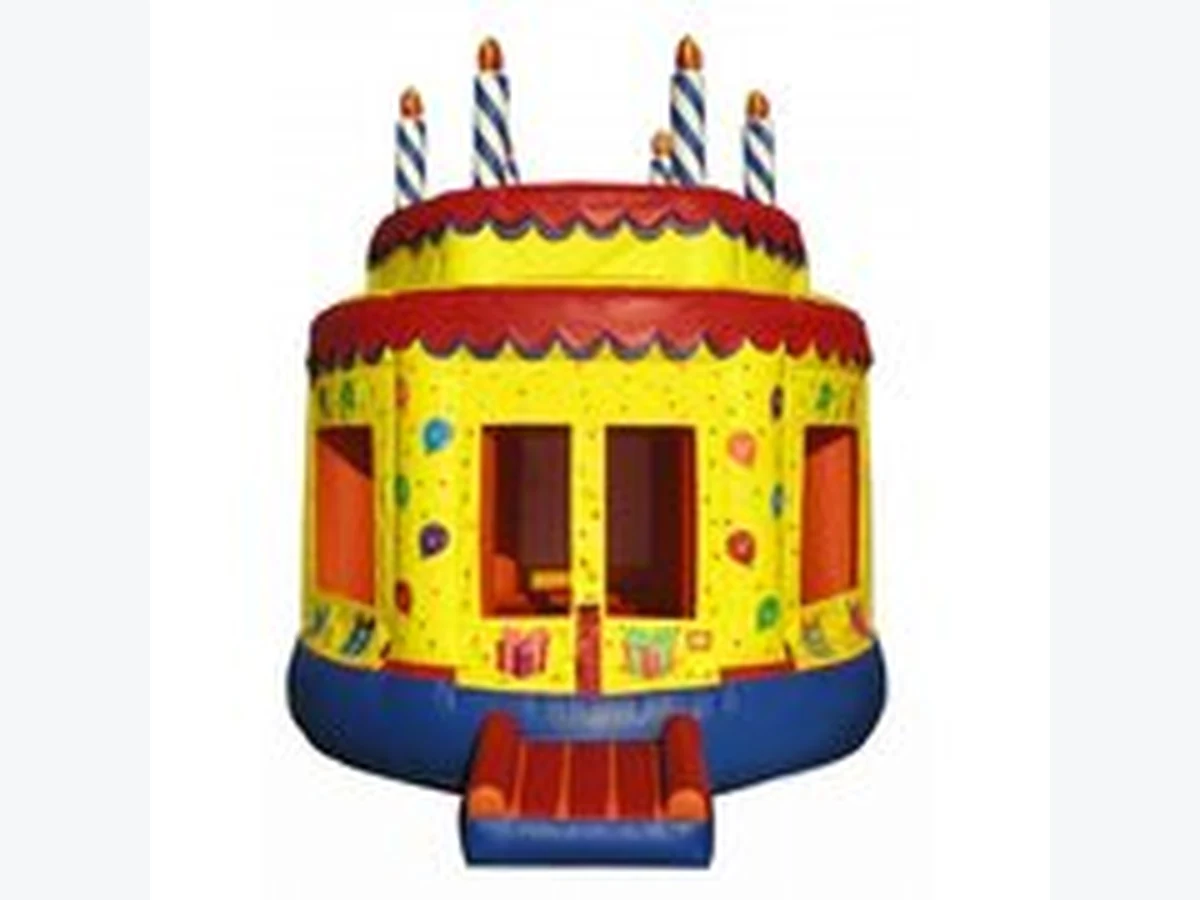 Birthday Cake bounce house rentals option for Hampton, VA