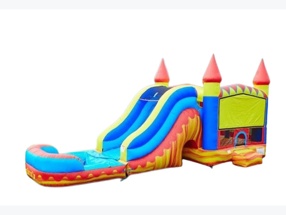 Blaze Bounce House Slide (Wet or Dry) bounce house rentals option for Columbus, GA