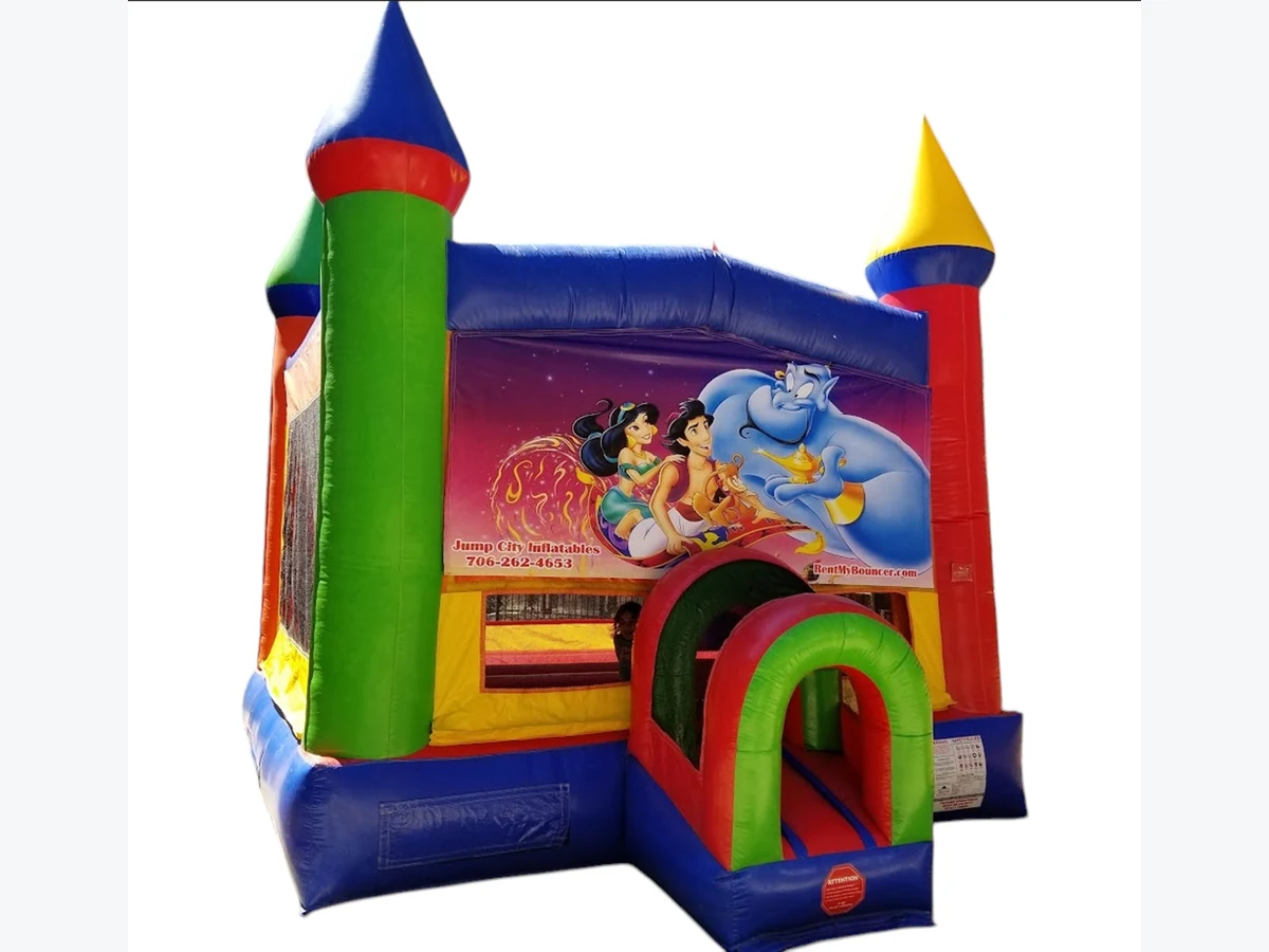 Bounce House Aladdin Theme bounce house rentals option for Augusta, GA