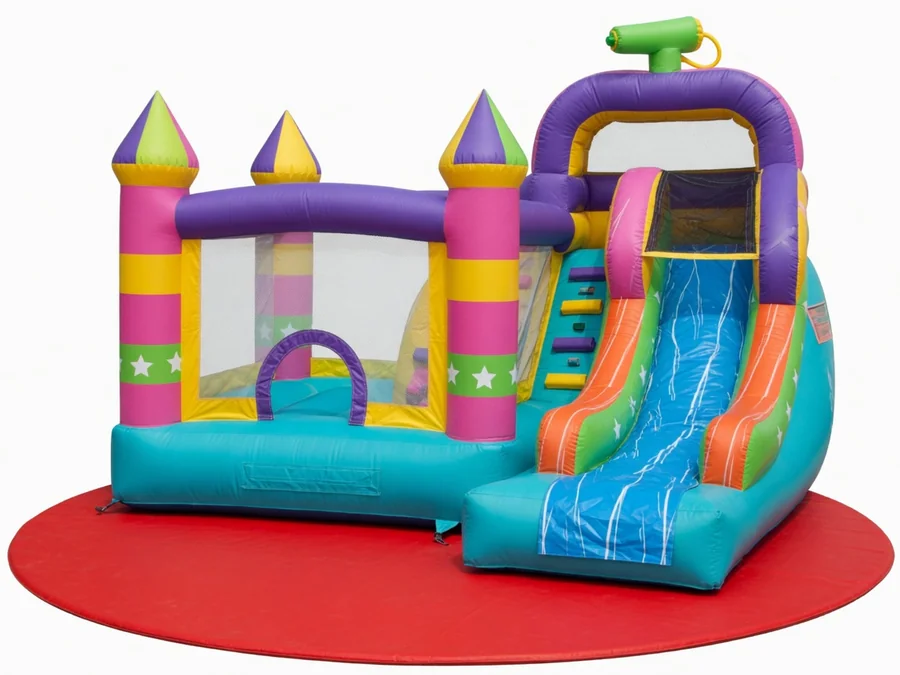 Bungee Joust Combo interactive game rentals option for Raleigh, NC