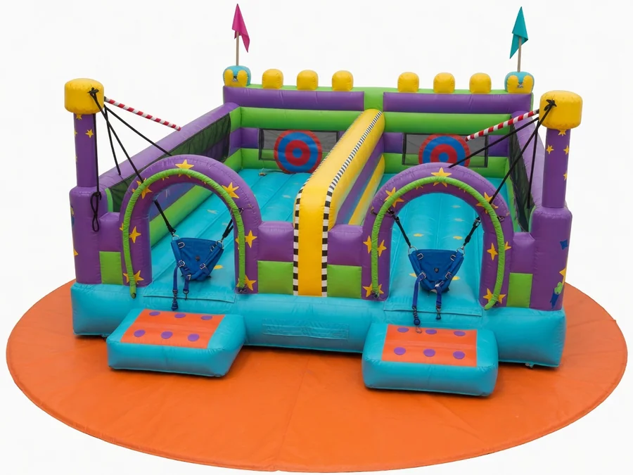 Bungee Run 2 Player interactive game rentals option for Brunswick, ME
