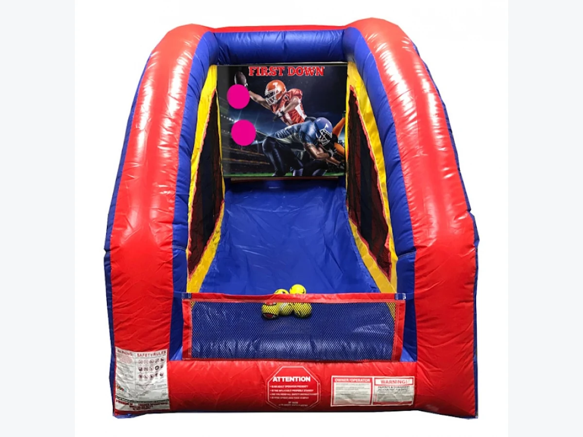 Carnival Air Frame Game - Football Toss carnival game rentals option for Hampton, VA