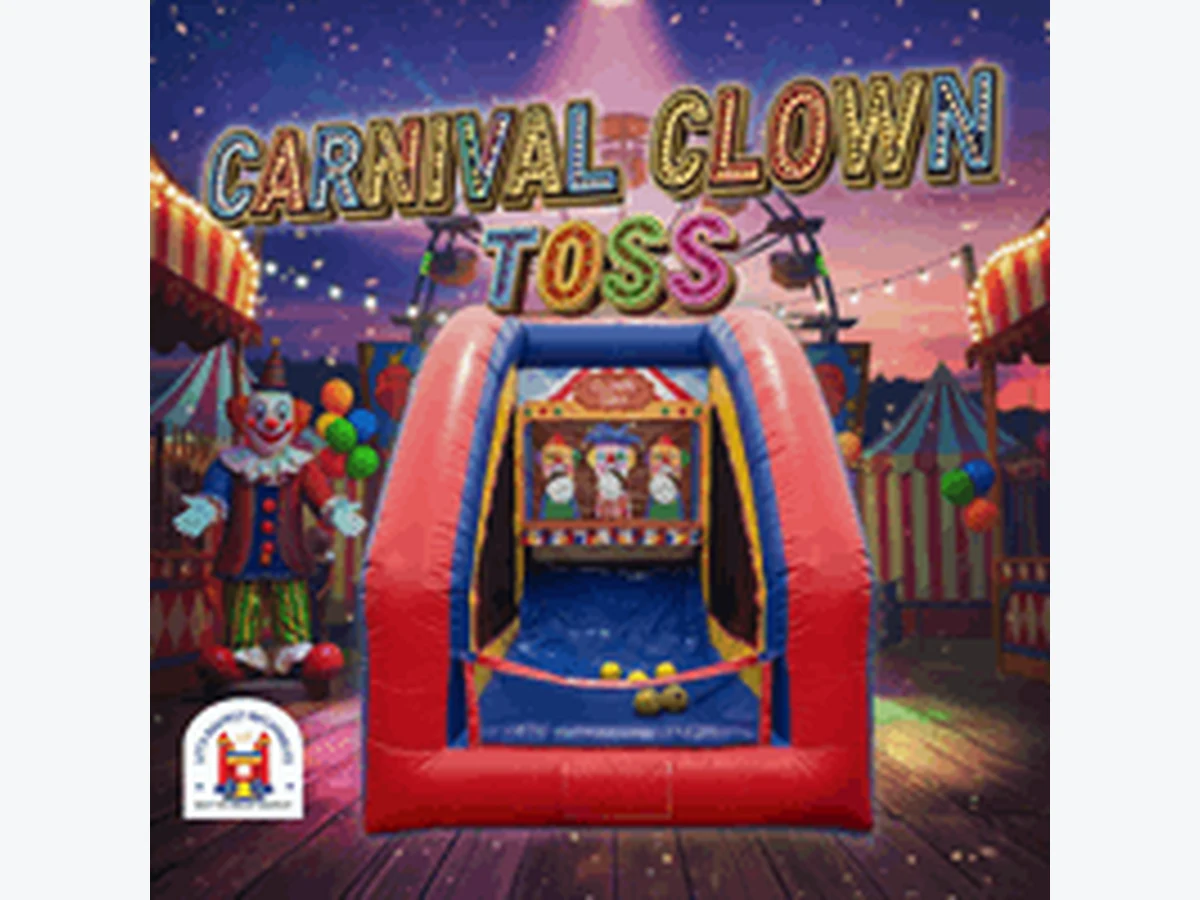 Carnival Clown Toss Interactives/Sports Games interactive game rentals option for Charlottesville, VA