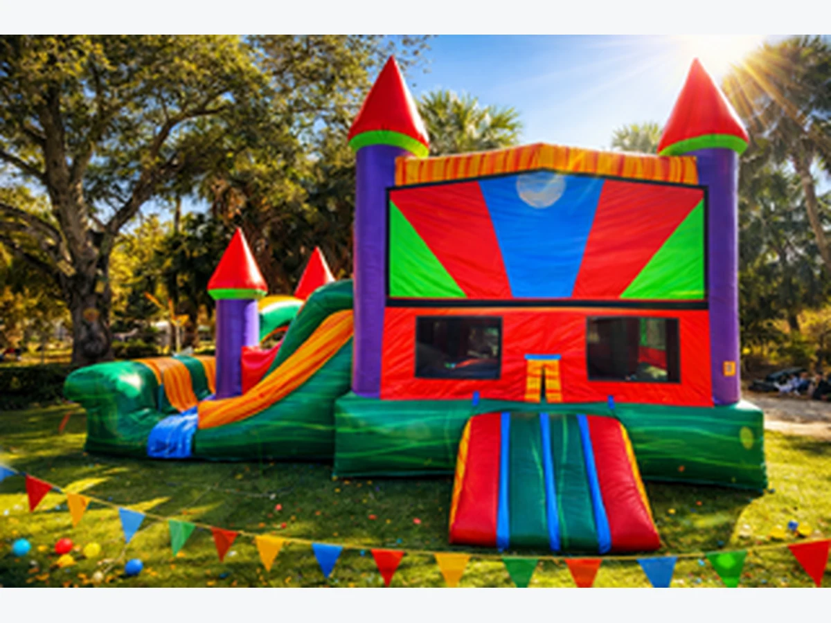 CARNIVAL COMBO bounce house rentals option for Cape Coral, FL