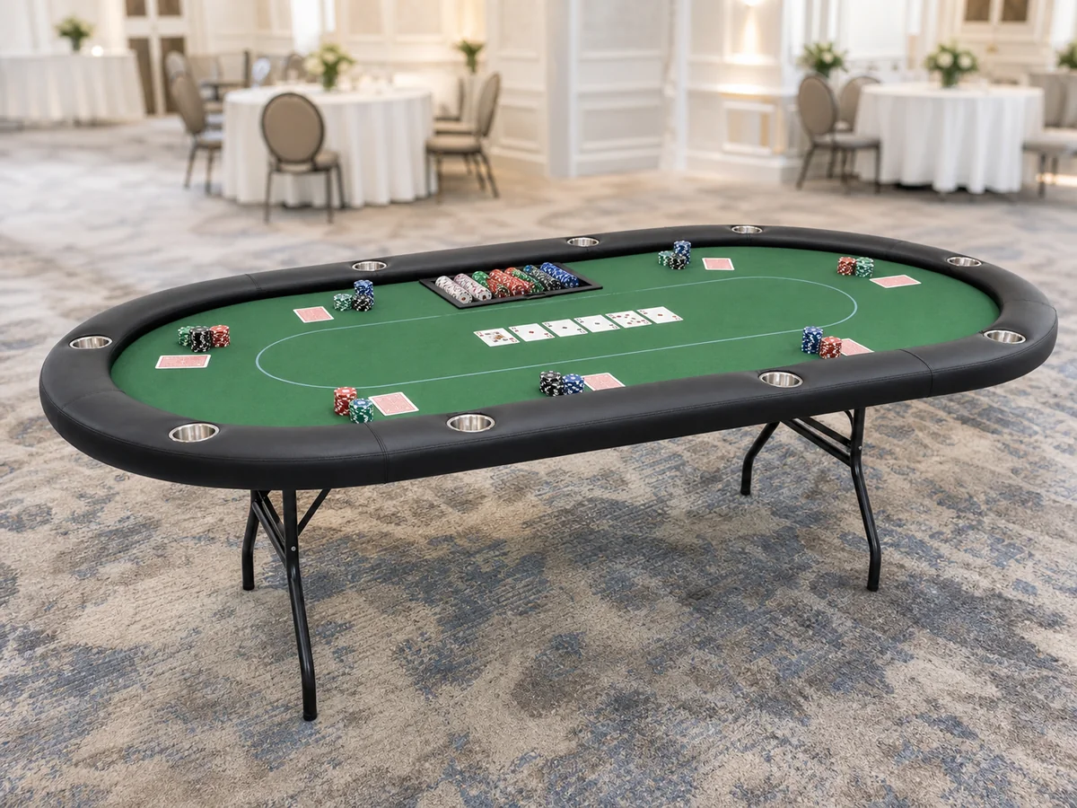 Casino War Table casino night rentals option for Lynn, MA