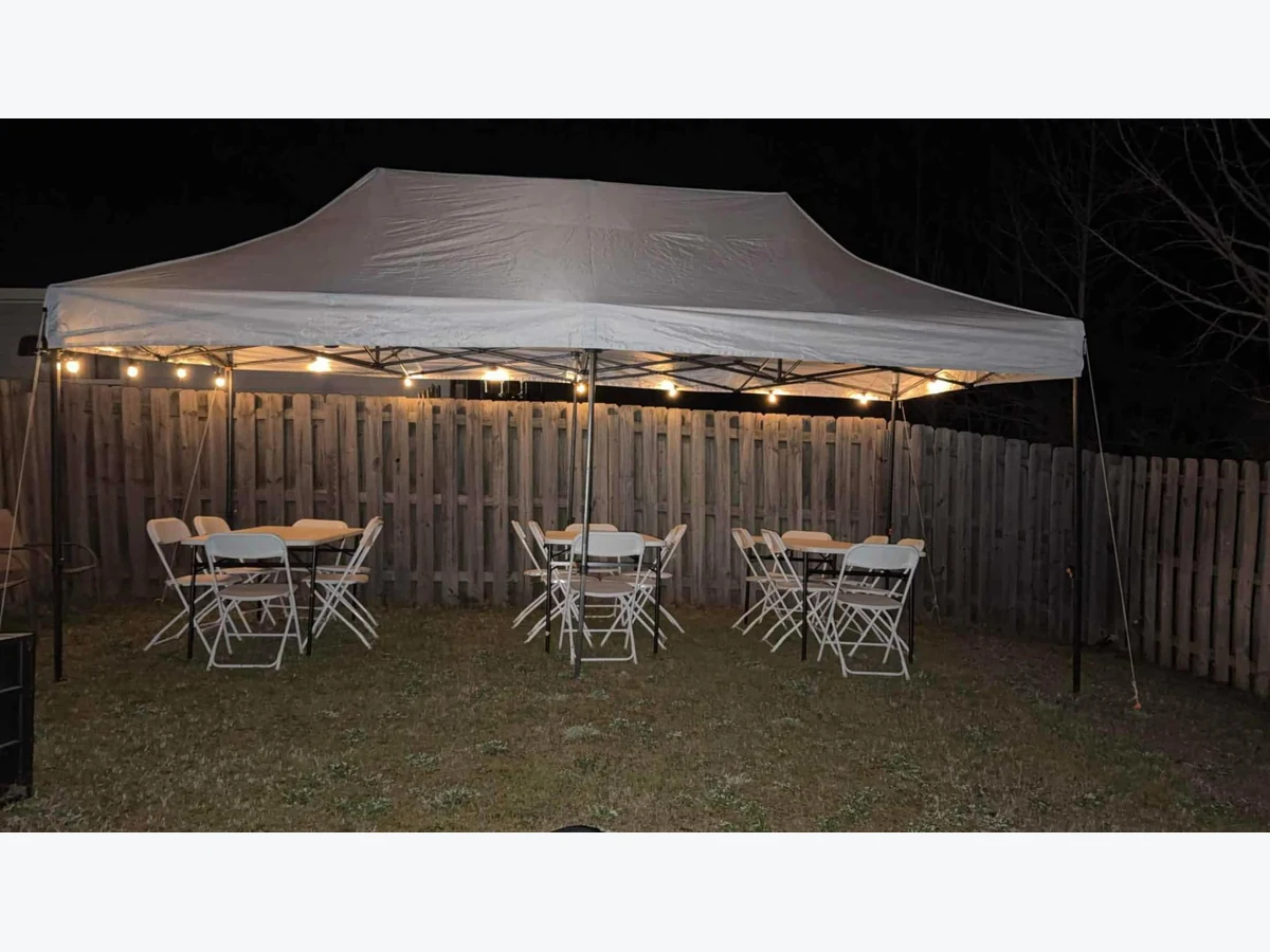 Chair Cover table and chair rentals option for Augusta, GA