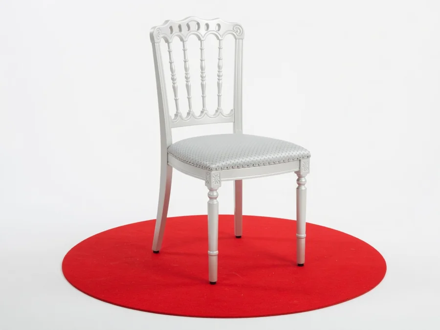 Chiavari Chair (Mahogany) table and chair rentals option for Raleigh, NC