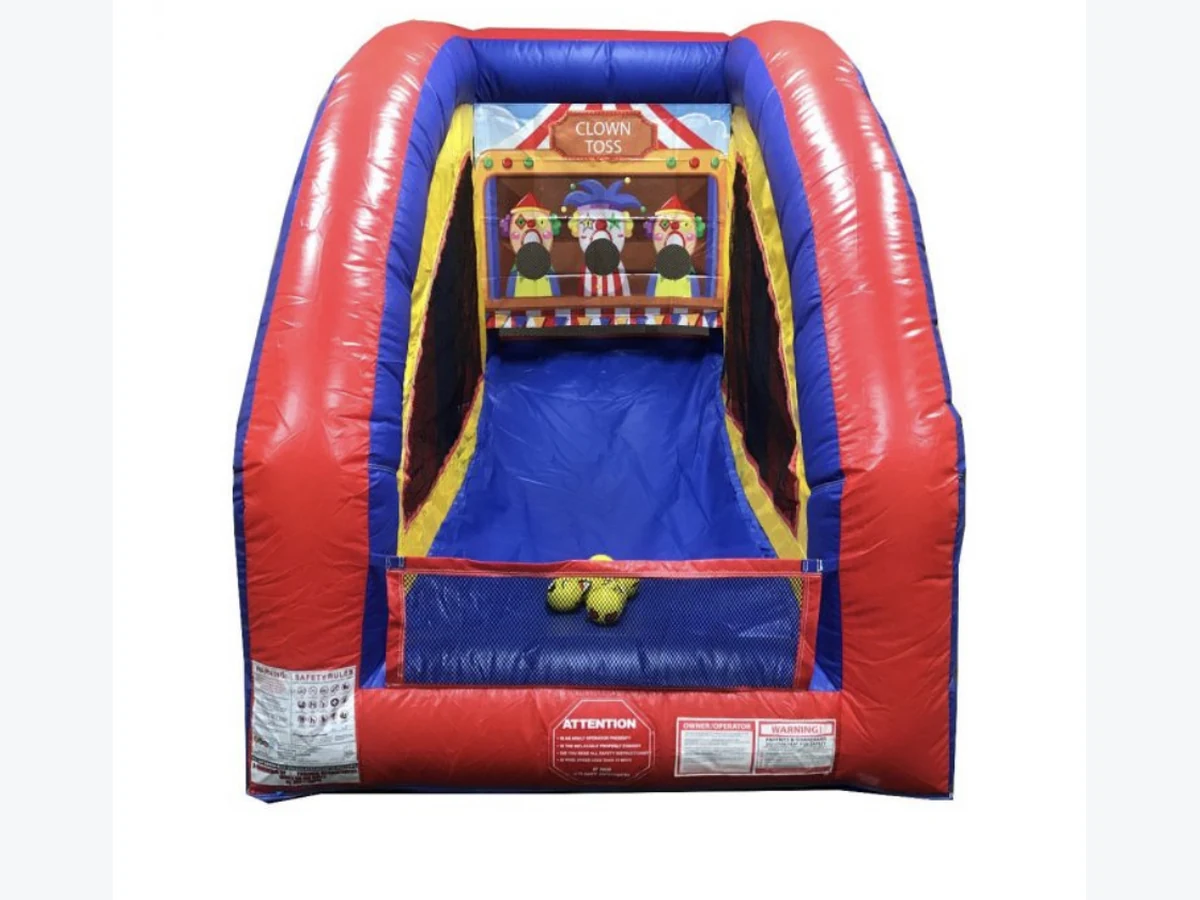 Clown Toss carnival game rentals option for Danbury, CT
