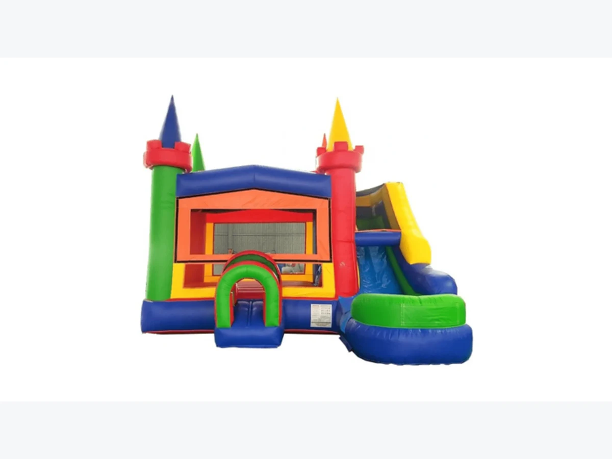 Color Combo (Dry) bounce house rentals option for Greenville, SC