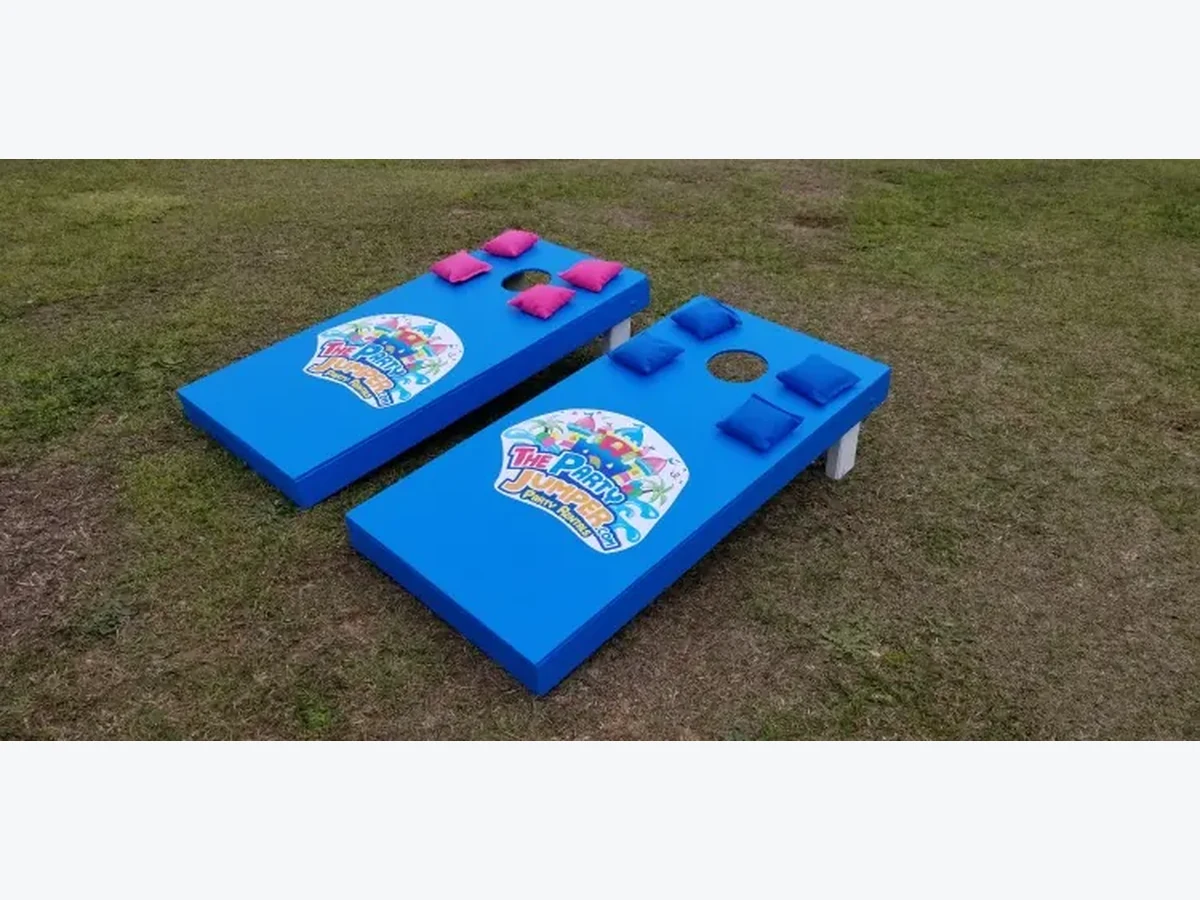 Corn Hole Boards carnival game rentals option for Macon, GA