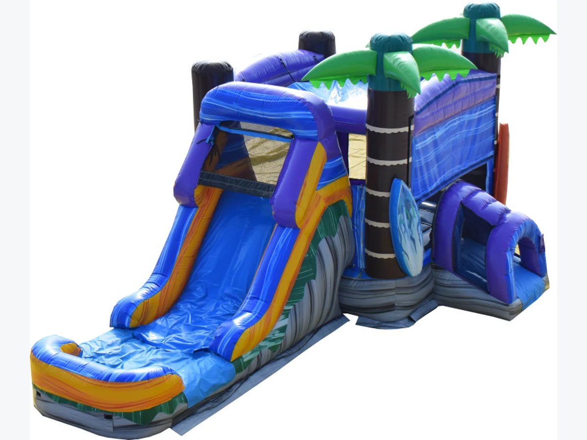 Cowabunga 4 in 1 Combo bounce house rentals option for Mount Pleasant, SC