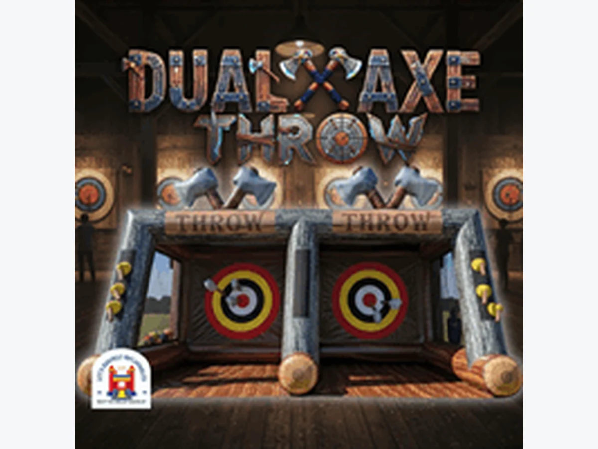 Dual Axe Throw Interactives/Sports Games interactive game rentals option for Charlottesville, VA