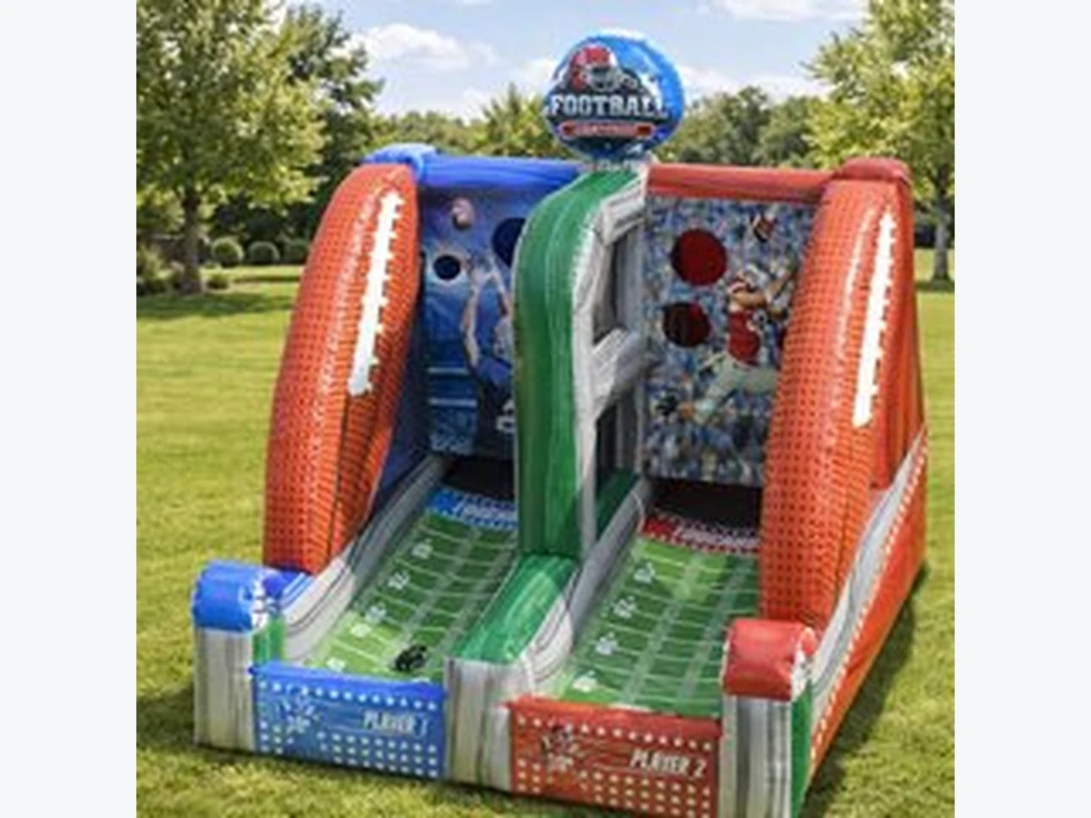 Football Challenge interactive game rentals option for Greenville, SC