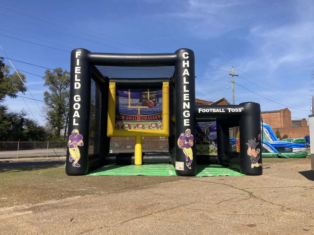 Football Challenge interactive game rentals option for Columbus, GA