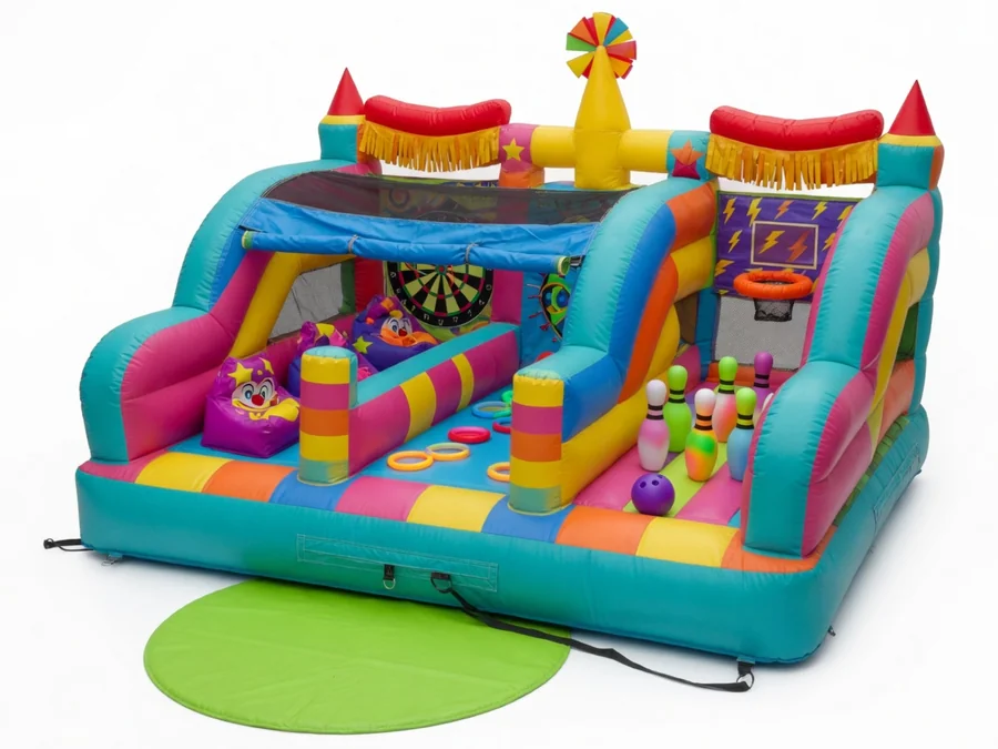 Football Toss Sealed Frame (Inflatable Game) interactive game rentals rental option in Worcester, MA