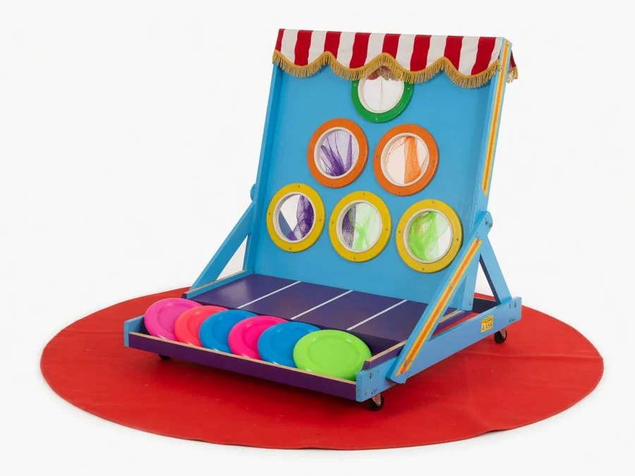 Frisbee Toss Carnival Game ' New" carnival game rentals option for Roanoke, VA