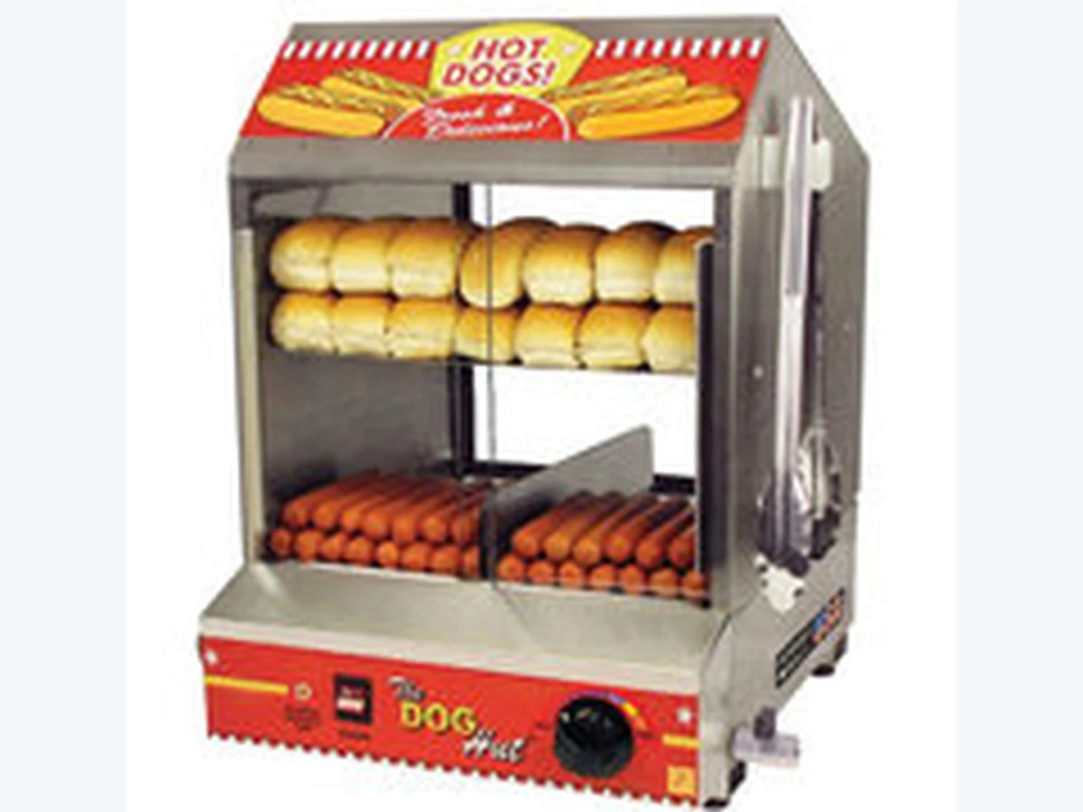 Hot Dog / Bun Steamer concession machine rentals option for Roanoke, VA