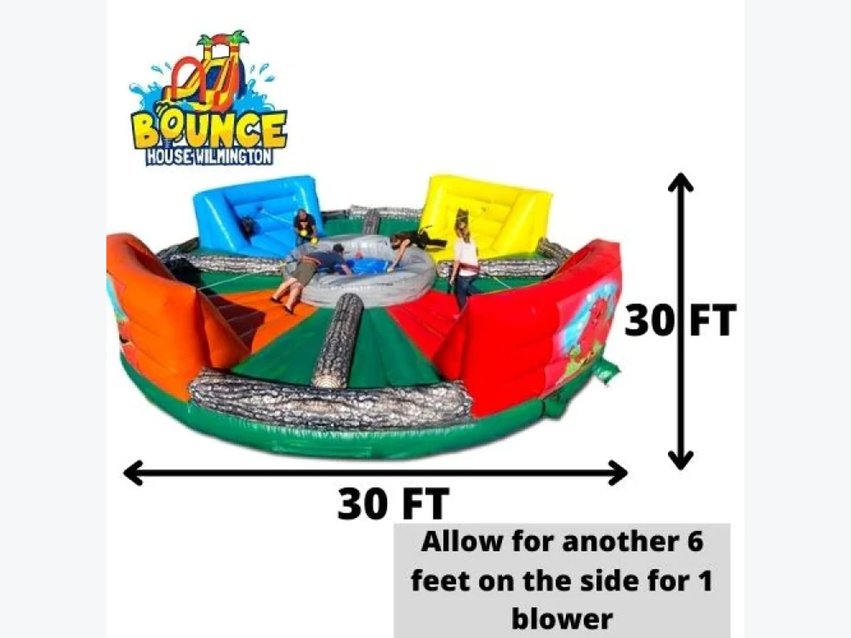 Hungry Hippo Inflatable Game carnival game rentals option for Wilmington, NC