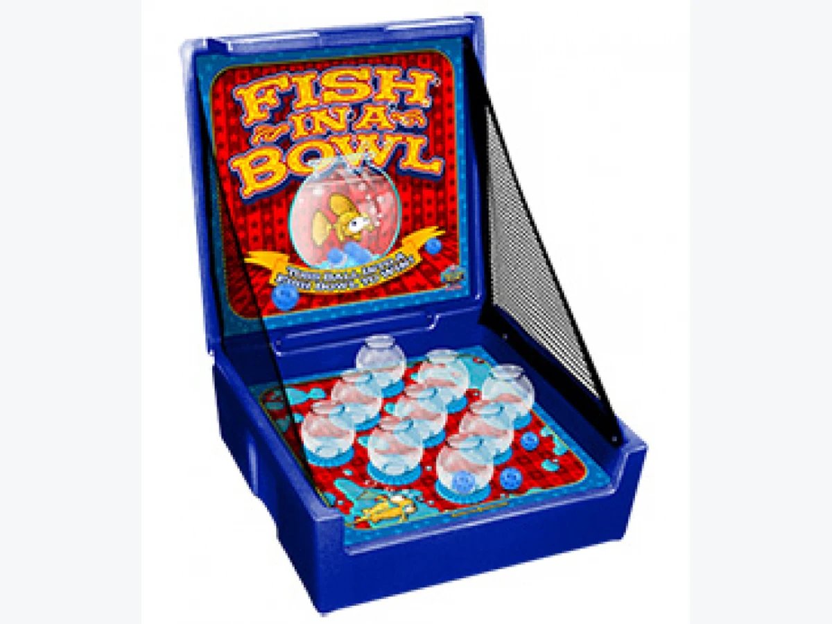 Kiddie Fish Bowl Toss carnival game rentals option for Savannah, GA