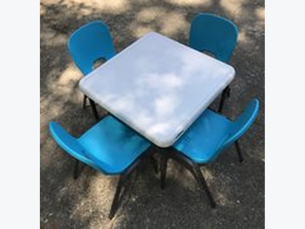 Kids Chair Blue table and chair rentals option for Hampton, VA