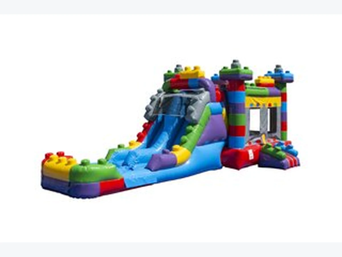 Lego Combo Dry bounce house rentals option for Savannah, GA