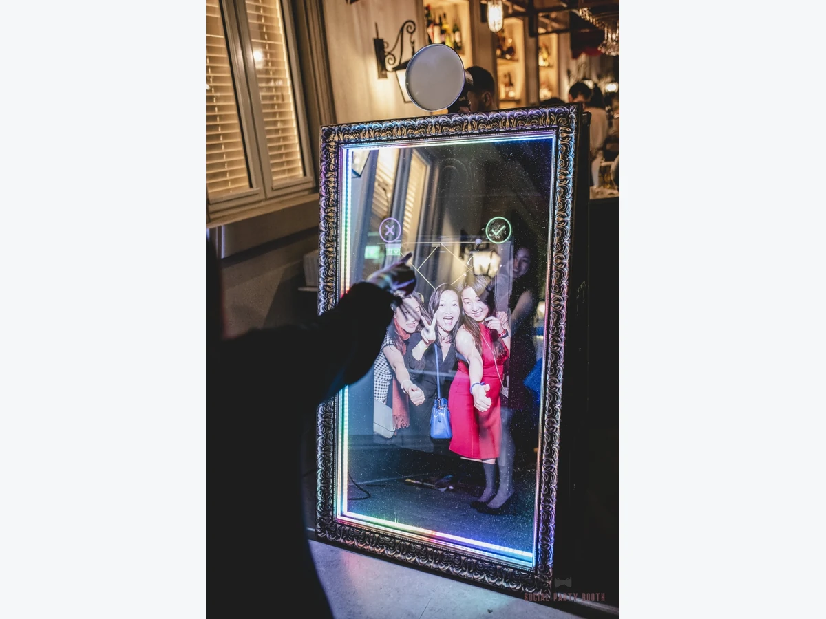 Mirror Photo Booth photo booth rentals option for Richmond, VA