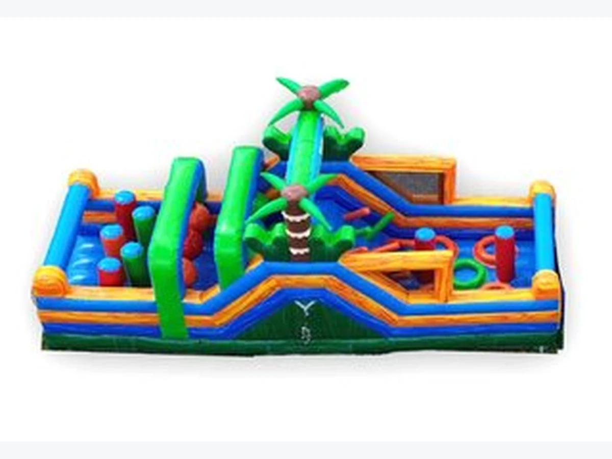 (NEW) 30ft Obstacle Course Jungle Trek obstacle course rentals option for Fort Lauderdale, FL